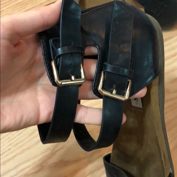 Steve Madden Black Sandals - Picture 5 of 12